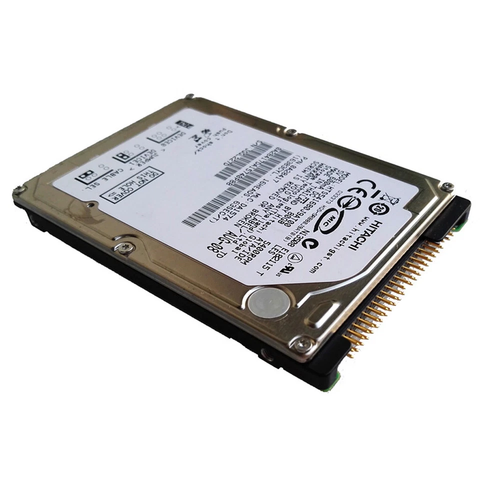 Hitachi 80GB HTS541680J9AT00 5400 RPM IDE PATA 2.5" Internal Laptop Hard Drive - Image 2 of 4