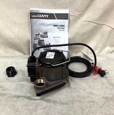 LITTLE GIANT 506357 Automatic Bronze Sump Pump 1/3 HP Integral Diaphragm 10" Dia
