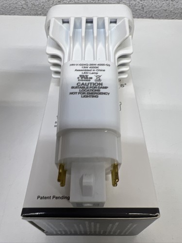 Lunera CFL LED Replacement Bulb HN-V-G24Q-B-11W-840-G4 , 4-PIN VERTICAL 4000K G4 - 第 8/15 張圖片