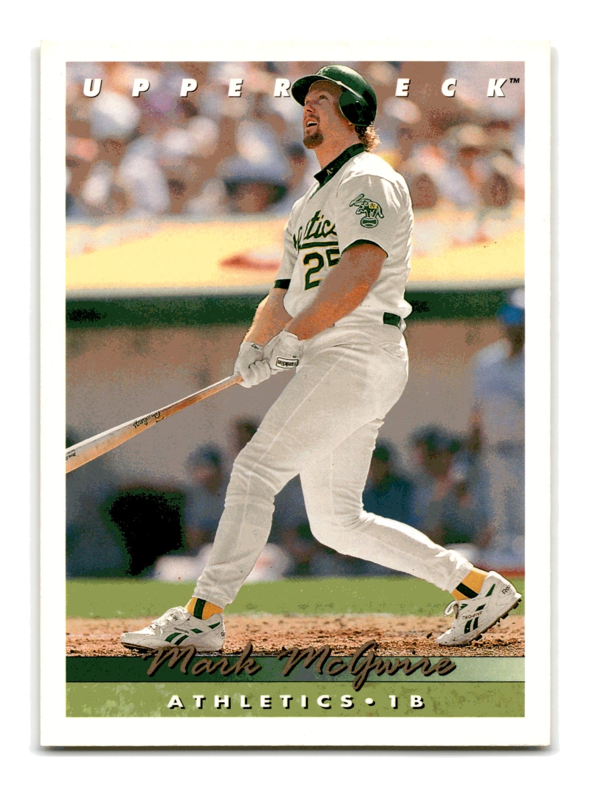 Mark McGwire 1993 Upper Deck #566 Oakland Athletics Near Mint NM
