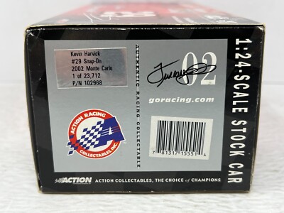 Action Nascar #29 Kevin Harvick Snap-On 2002 Chevy Monte Carlo 1