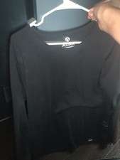 Adar Womens Comfort Long Sleeve T-Shirt Underscrub Tee Large Rarely Worn