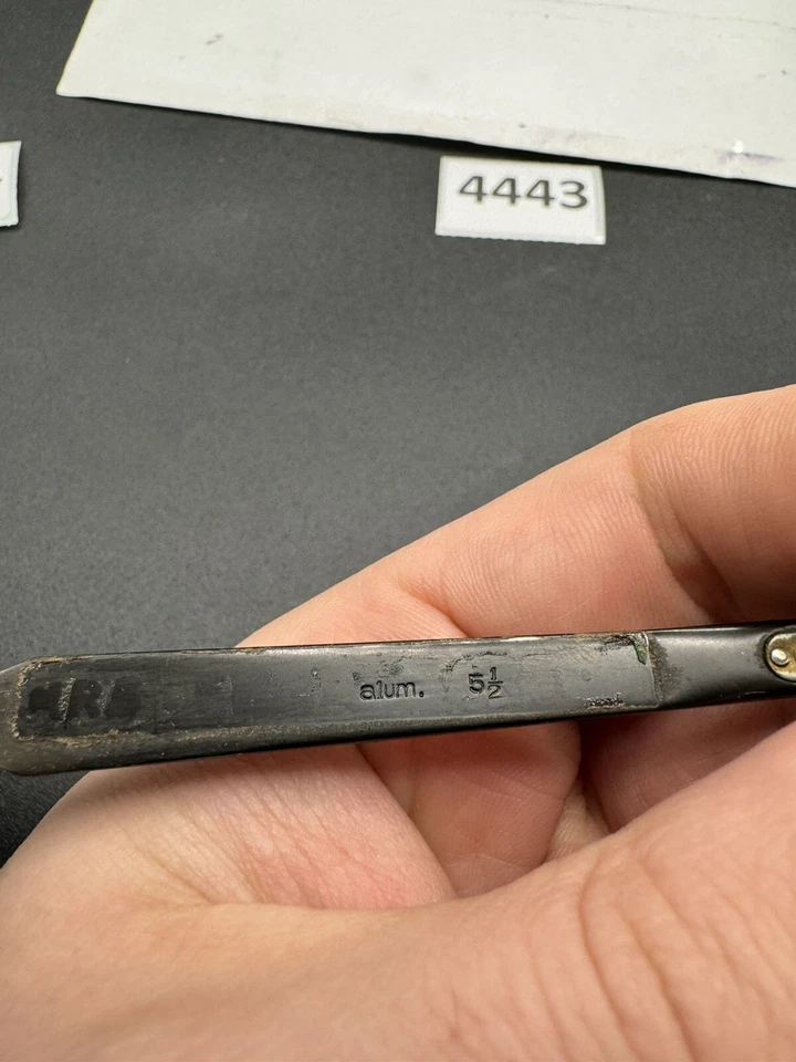 Vintage 50's Style American Optical Horn Rim Glasses 1/10 12K Gold Filled 5 1/2 - Image 4 of 4