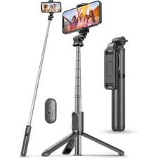 4 in 1 Selfie Pole Expandable Selfie Stick  Adjustable Monopod Remote