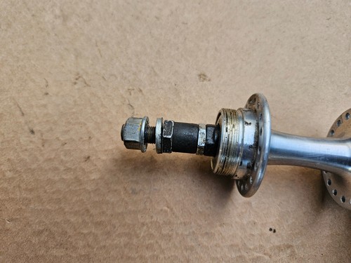 Vintage Joytech 36h Rear Hub Road Bike Solid Axle 36-hole (bent axle) - Picture 8 of 8