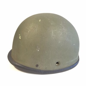 Genuine Yugoslavian Police Helmet Made in England Bristol Armour OD Green Color