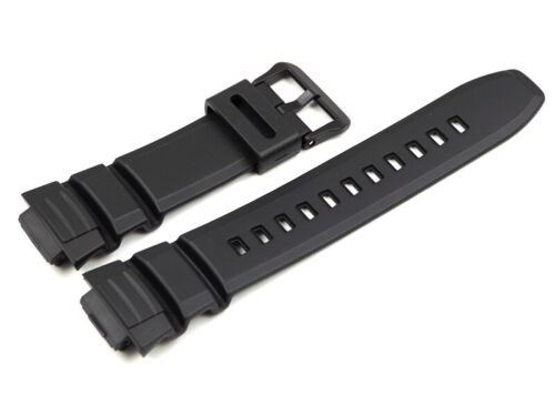Bracelet montre Casio résine noire pour MCW-100H MCW-110H - Photo 1/1