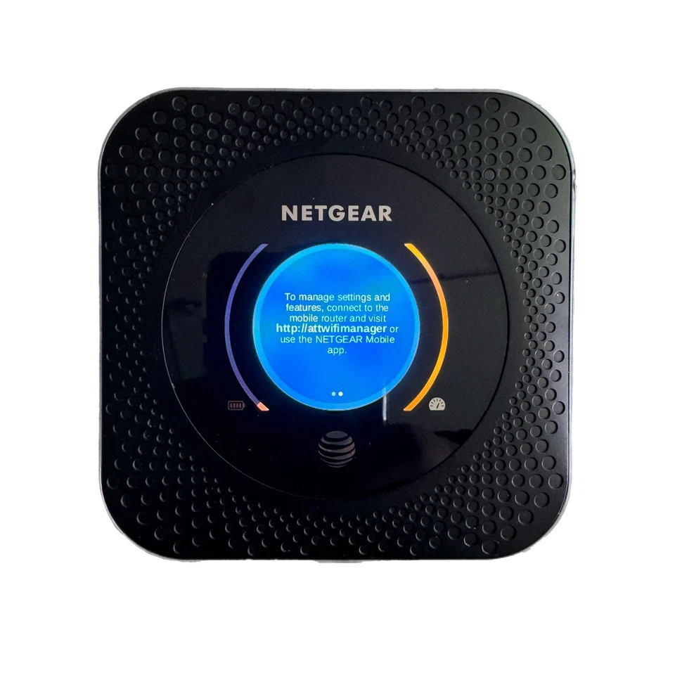 NETGEAR Nighthawk MR1100 Mobile Hotspot Router - Black (AT&T) - Light Use - Image 2 of 4