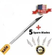 Knife Glass Window Film Tint Vinyl Car Body Wrap Installation Tool with 5 Blades