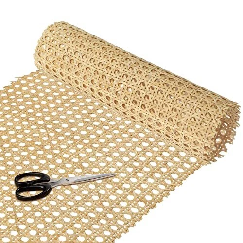 18 Inches Width Rattan Cane Webbing Roll Caning Material Weave