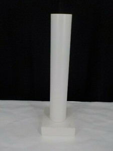 VERTICAL SMOOTH WHITE BRACELET JEWELRY SHOP COUNTER DISPLAY WATCH BRACELET STAND