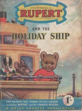 RUPERT ADVENTURE SERIES 22  RUPERT AND THE HOLIDAY SHIP Alfred Bestall