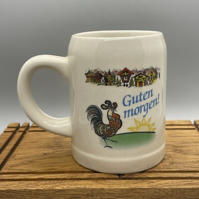  EHG German Guten Morgen Good Morning Rooster Mug 2013 Oktoberfest