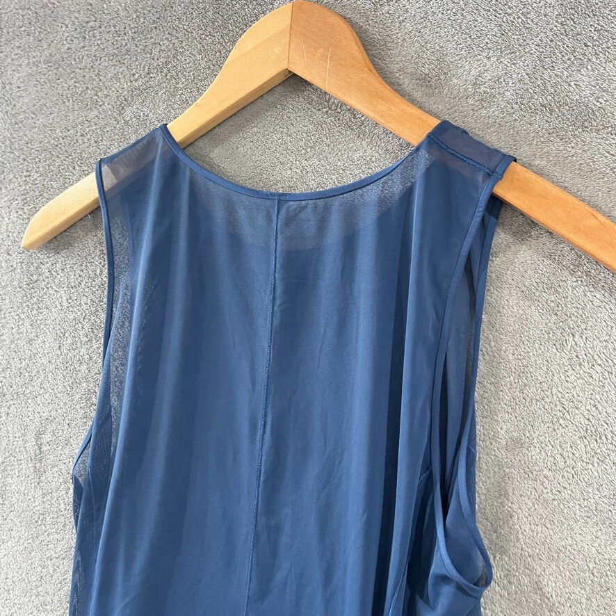 【Mame kurogouchi】Sleeveless Top navy Sheer Sleeveless Top (Mame Kurogouchi) | UNIQLO US