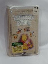 The Many Adventures of Winnie the Pooh Exclusive Deluxe Video Edition VHS New