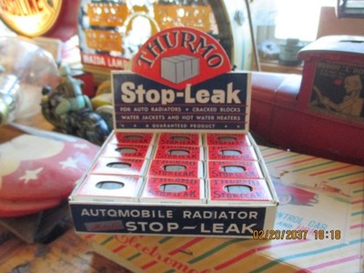 1950's Radiator NOS Service Station Display Gas Oil ORIGINAL .BUY NOW/GOOD OFFER
