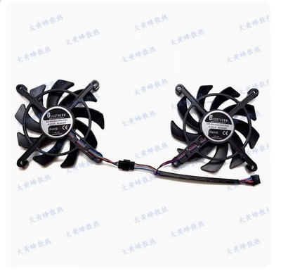 For YESTON RTX3050 3060 3060ti LHR 8GB GAEA Earth God Graphics Card Fan Parts