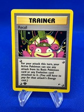 VTG Pokemon Gym Heroes 1st Edition Recall 116/132 Uncommon NM on eBay