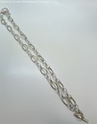Liz Claiborne Two Tone Chain Toggle Necklace & Drop Earrings Set 120.1g — photo 6