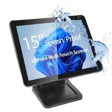 15-Inch 4:3 Capacitive LED Backlit Multi-Touch Monitor, True Flat Seamless De...