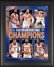 New York Knicks Framed 13x16 2026 NBA Eastern Conference Finals Champs Collage
