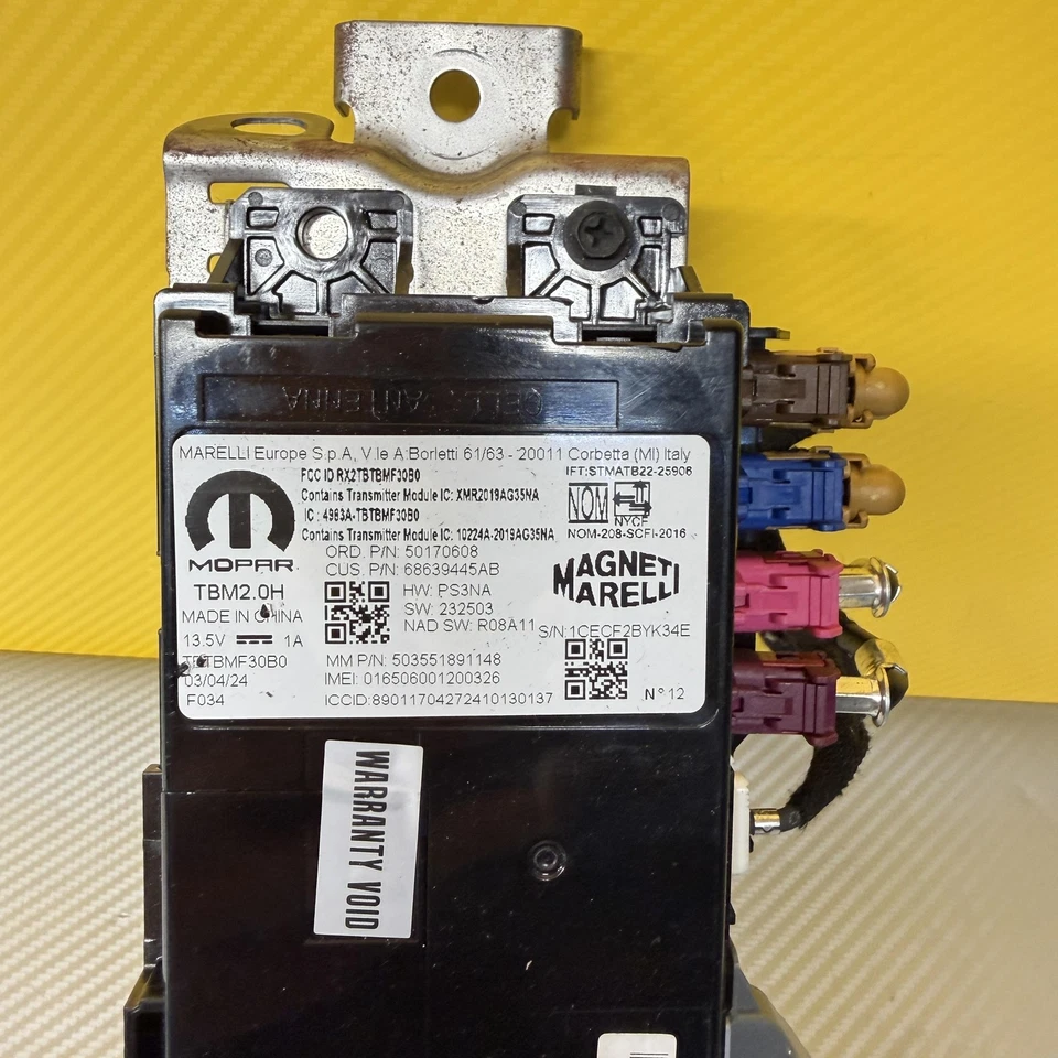 2022-2025 JEEP GRAND WAGONEER TELEMATICS COMMUNICATION CONTROL MODULE UNIT — 第 2/4 张图片