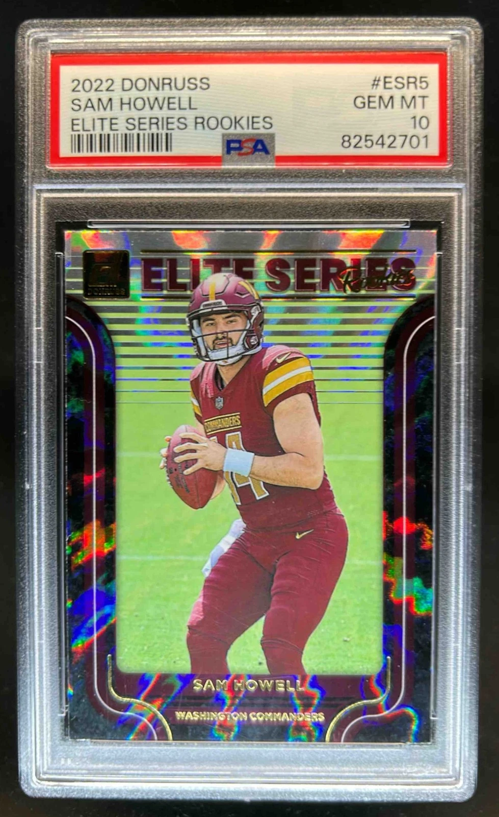 Sam Howell Panini Donruss Elite Series Rookies #ESR5 Base