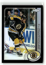 2002-03 Topps Chrome #10 - Joe Thornton - Black Refractor /100