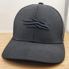 Sitka Gear Trucker Hat, Black Cap MID-PRO High-Performance Hunting Cap, Snapback