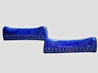 Knife Rests Old Höganäs Stoneware Cobalt Blue Glaze c.1960s