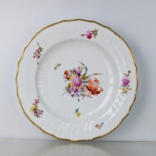 Royal Copenhagen Saxon Flower Porcelain Hand Painted Denmark China Plate Dish