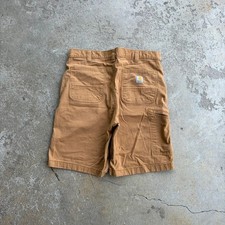 Y2K Baggy Carhartt Tan Carpenter Shorts - W36