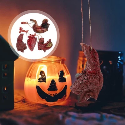 4 Pcs Décorations De Fête D'halloween D'Halloween Pour La Maison - Photo 1/4
