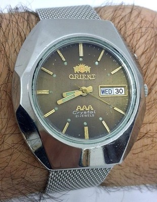 Vintage Orient World Diver Y469622-7a Men's Watch Automatic