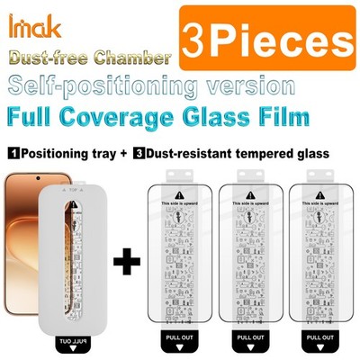 For Honor 600 5G, IMAK Dust-free Chamber Locator Tempered Glass Screen Film