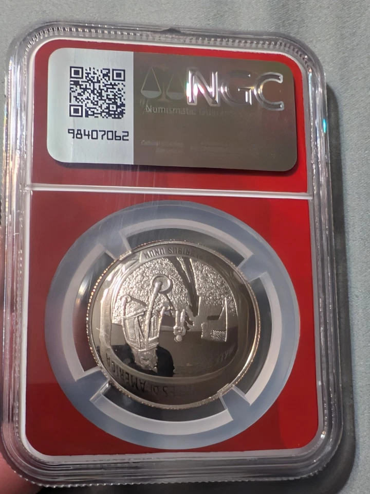 APOLLO 11 50th Anniversary 2019-S 50C PF 70 Ultra Cameo Coin - NGC - Image 3 of 4