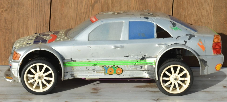 NITRO  2WD MERCEDES 190E FLACHBAHN  RC  CAR  AUTO VERBRENNER  1/8  VINTAGE - Bild 2 von 4