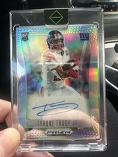 2024 Panini Prizm Deca Tyrone Tracy Jr Silver RC Auto #S-TTJ New York Giants NFL