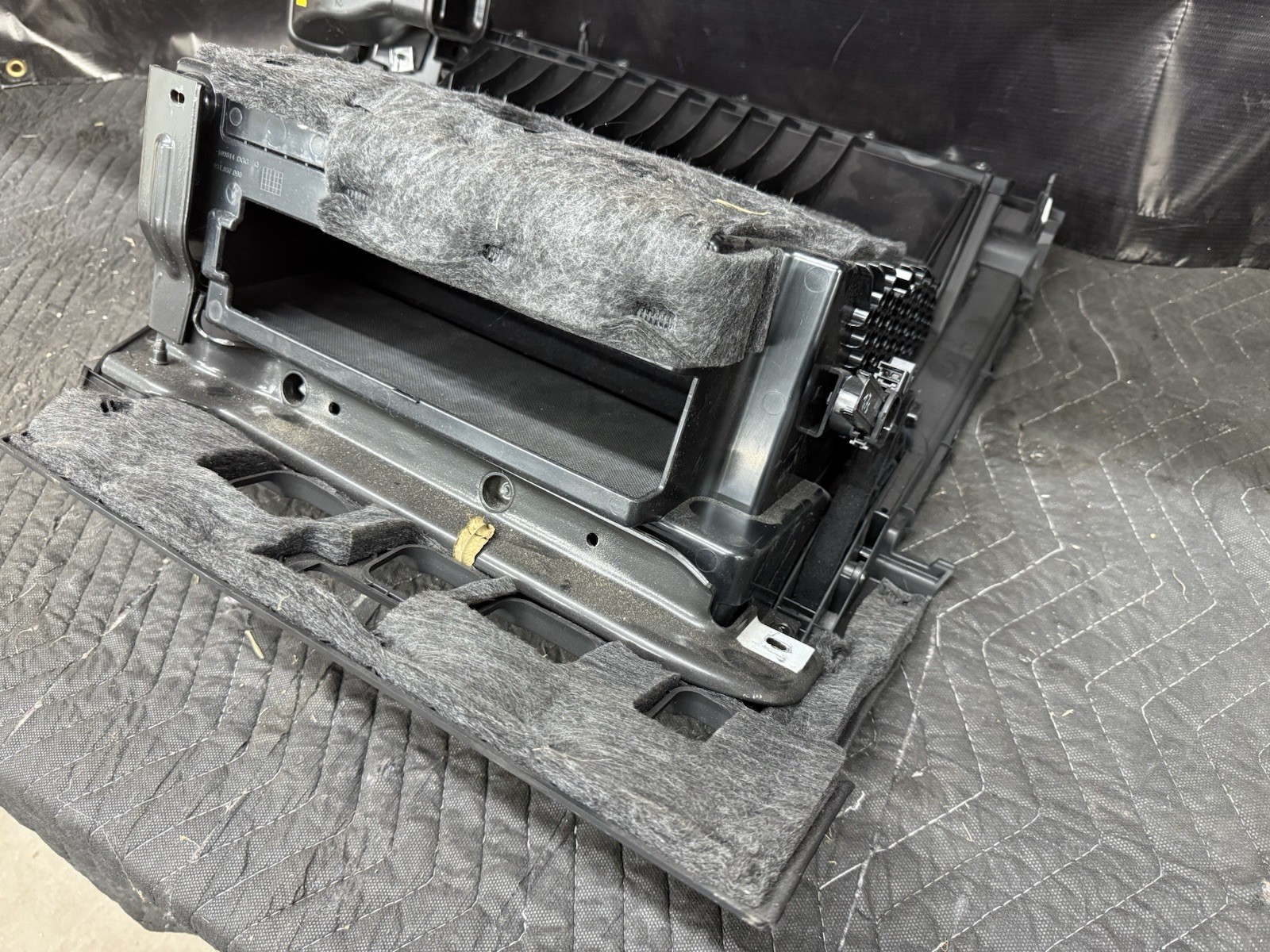 Audi R8 V10 4S Front Black Leather Glove Box Assembly 2017 - 2023 OEM