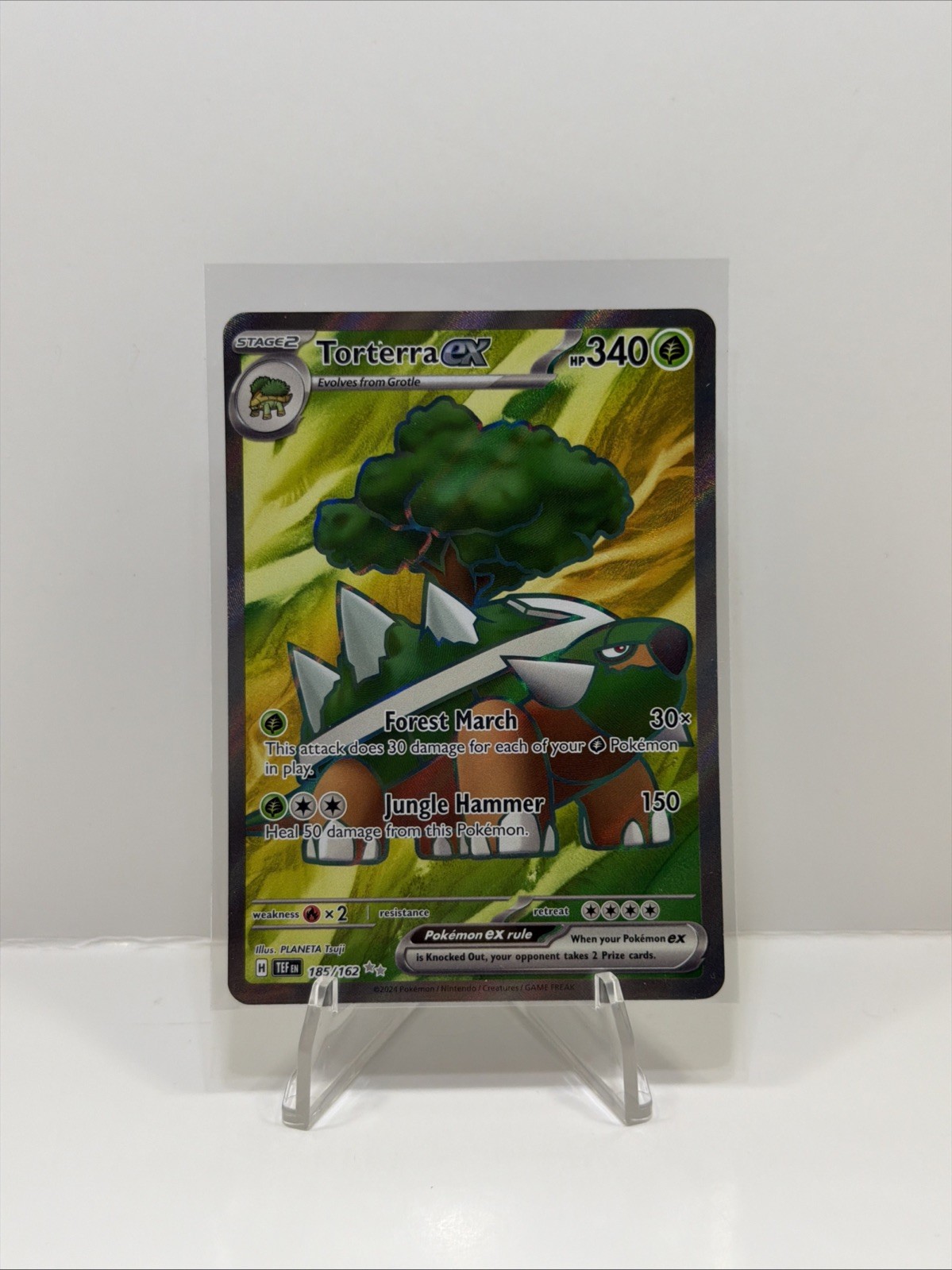 Torterra ex 185/162 SV05: Temporal Forces Holo
