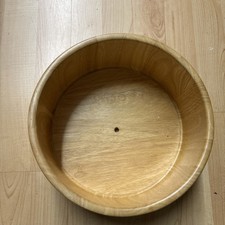 Large Round Wooden Salad/Serving Bowl