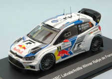 1/43 VOLKSWAGEN POLO R WRC #2 FRANCE 2014 LATVALA ANTTILA WHITEBOX WBR013