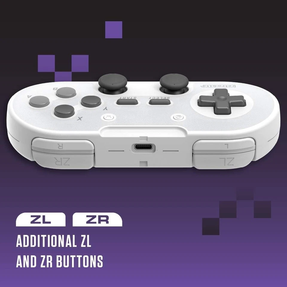 Retro-Bit Legacy16 2.4 Ghz Wireless Controller for (Nintendo Switch) (UK IMPORT) - Image 3 of 4