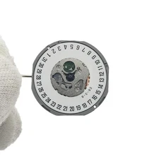Quartz Watch Movement White Dial Date@6 With Adjusting Stem For Miyota 1M12 y