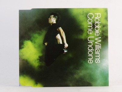 ROBBIE WILLIAMS COME UNDONE (J79) 3 Track CD Single including Picture Sleeve CHR