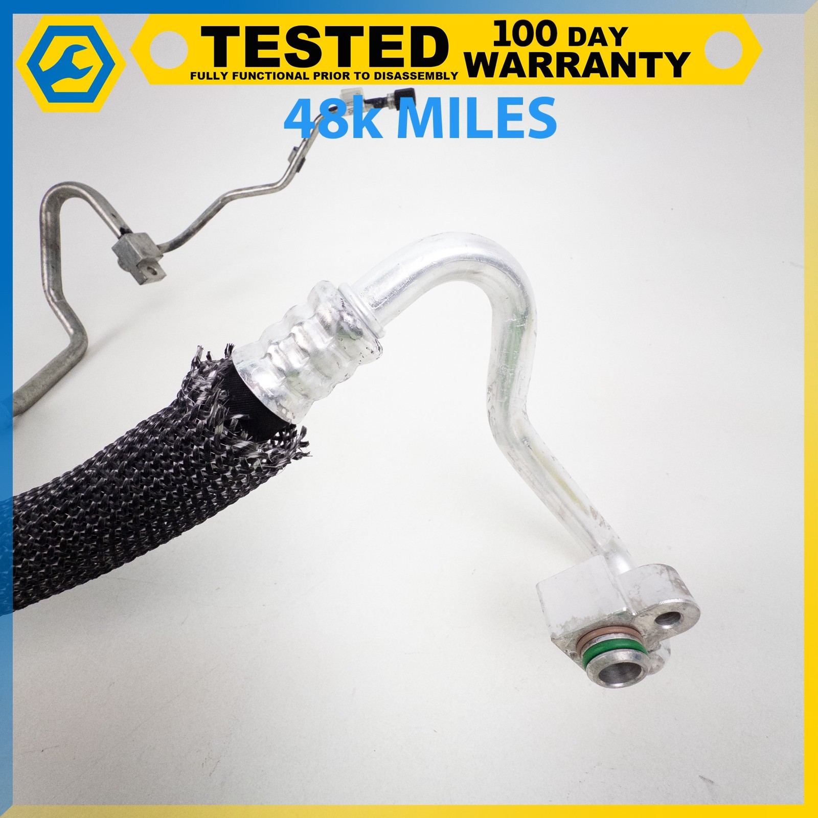 08-19 MASERATI GRANTURISMO AC A/C AIR CONDITIONING HOSE PIPE LINE ASSEMBLY OEM