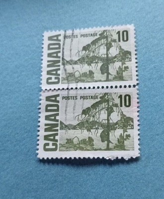 2 x 10 Cent, Kanada, Briefmarke