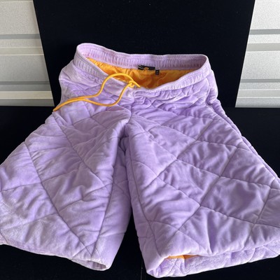 Drew House Plush Long Shorts Lavender Size M   B35
