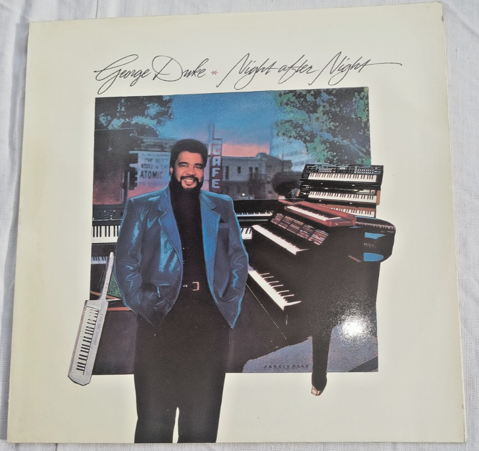 GEORGE DUKE ""NIGHT AFTER NIGHT"" 1989 VINYL LP EX / EX SYNCLAVIER JAZZ FUSION