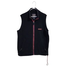 ABERCROMBIE FITCH Y2K Performance Fleece Vest Red Zip gorpcore hiking XL